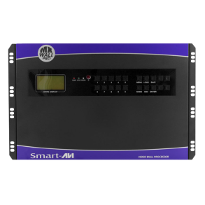 SmartAVI HDMI Matrix with Integrated Video Wall 60x60. Includes: [MXWallPRO-6060 & (CCPWR06)]