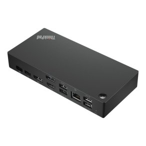 Lenovo ThinkPad Universal USB-C Smart Dock - Dockingstation - USB-C - HDMI, 2 x DP - GigE - 135 Watt