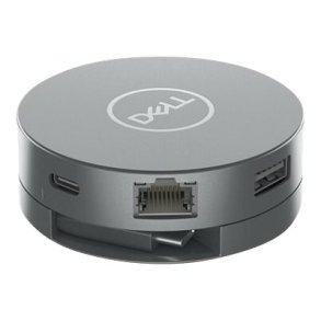 Dell 6-in-1 Multiport Adapter DA305 - Dockingstation - USB-C - HDMI, DP, USB-C - GigE