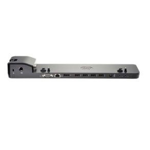 HP UltraSlim Docking Station 2013 - Dockingstation - VGA, 2 x DP - EU