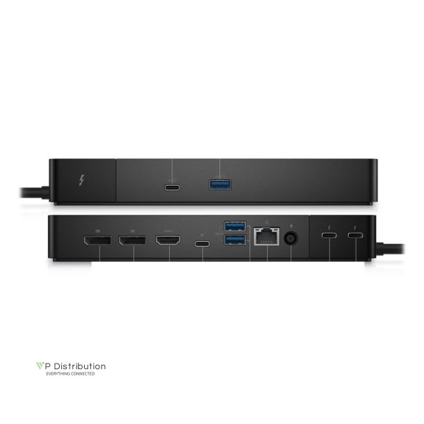 Dell WD22TB4 - Dockingstation - Thunderbolt - HDMI, DP, Thunderbolt - GigE - 130 Watt