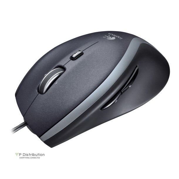 Logitech M500 Laser Kabling Sort Slv