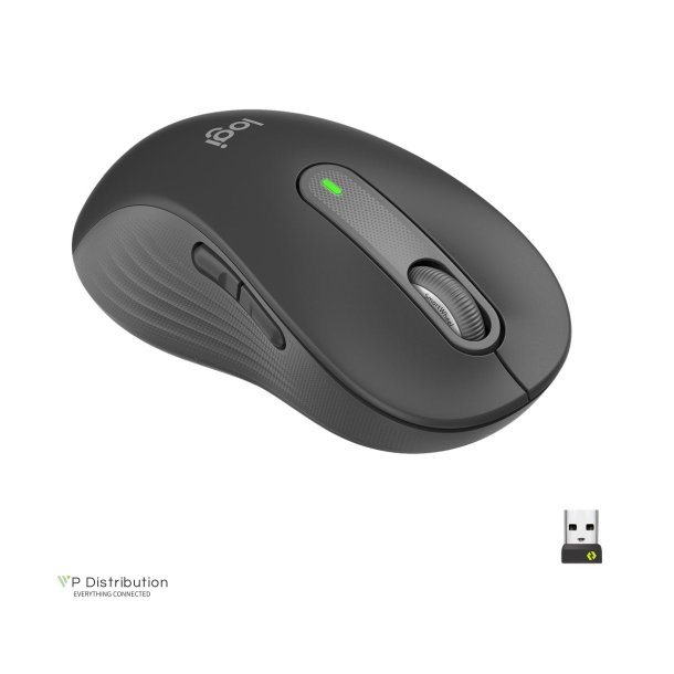 Logitech Signature M650 L Optisk Trdls Sort Gr