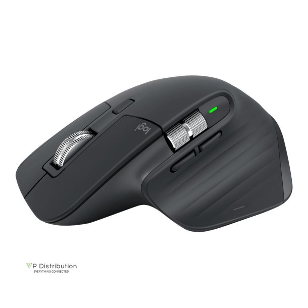 Logitech Master Series MX MASTER 3S Optisk Trdls Sort