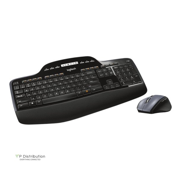 Logitech Wireless Desktop MK710 Tastatur og mus-st Trdls Nordisk