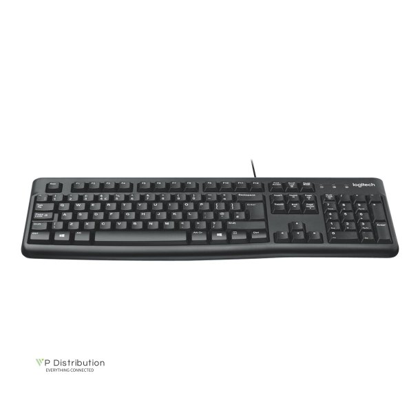 Logitech K120 Tastatur Kabling Pan nordisk