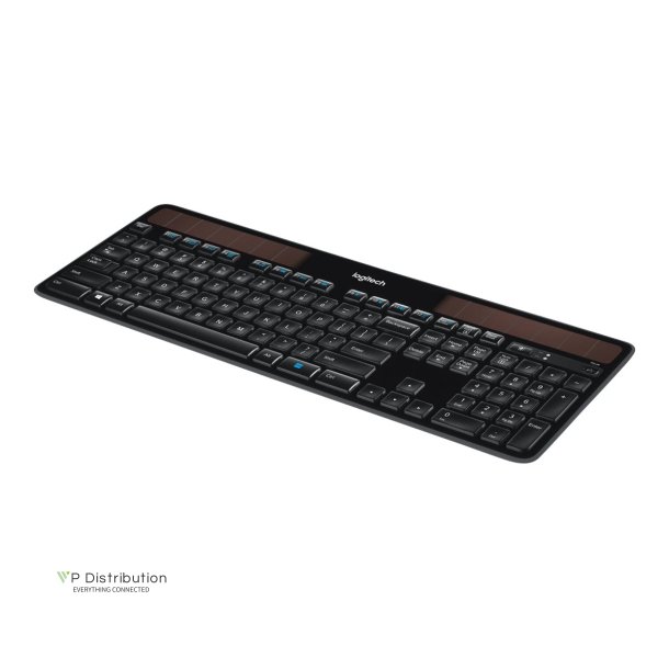 Logitech Wireless Solar K750 Tastatur Trdls Nordisk