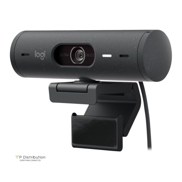 Logitech BRIO 500 1920 x 1080 Webcam sort