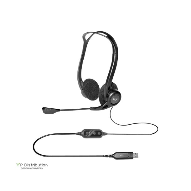 Logitech PC Headset 960 USB Kabling Headset