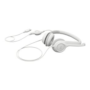 Logitech H390 Kabling Headset Hvid