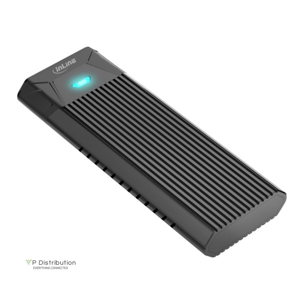 InLine  USB3.2 Gen.2 USB Type-C to M.2 SSD (PCIe NVMe &amp; SATA)Enclosure TOOL FREE