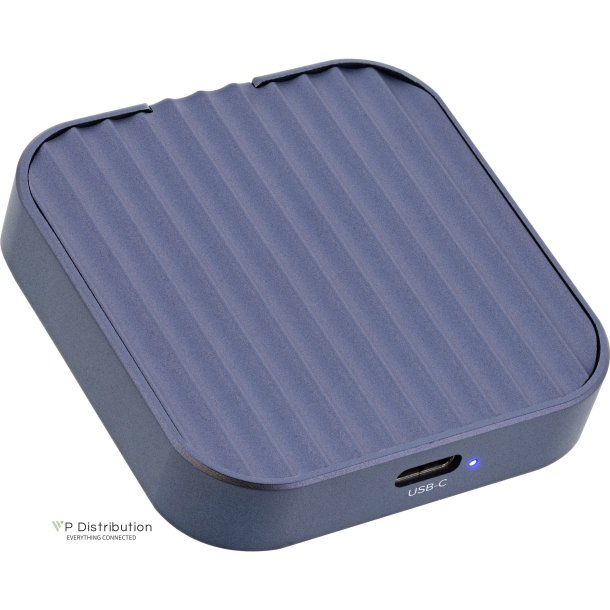 InLine&reg; Clip Case - Magnetic USB-C enclosure for SATA III &amp; NVMe M.2 SSDs