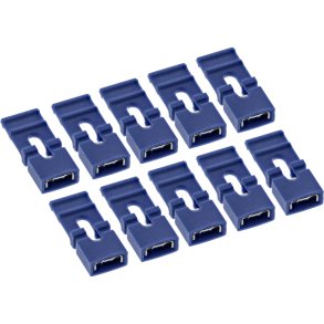 InLine® Jumpers w. flap 10 pcs for vintage PC/Server boards and interface cards
