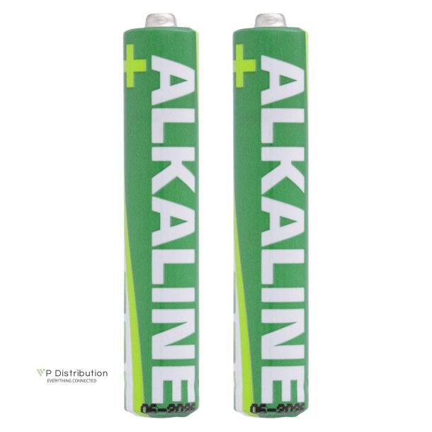 InLine&reg; AAAA, 2pcs Blister with Eurohole