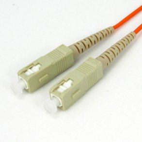 PeakOptical SC/PC-SC/PC, Simplex, OM2, 5M, 3.0mm Fiber Diameter: 50/125µm 