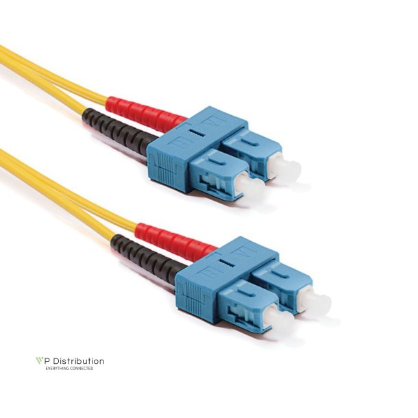 PeakOptical SC/PC-SC/PC, Duplex, SM, 1M, 3.0mm Fiber Diameter: 9/125&micro;m 