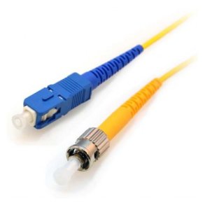 PeakOptical SC/PC-ST/PC, Simplex, SM, 5M, 3.0mm Fiber Diameter: 9/125µm 