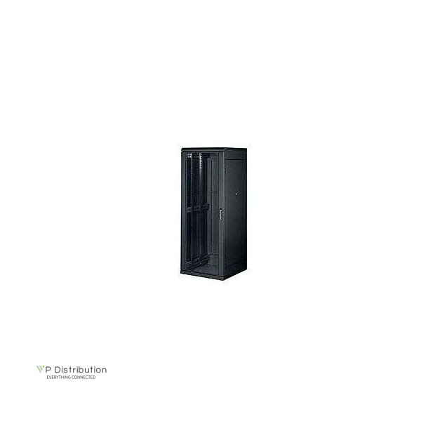 Triton 19" Network Cabinet 15U, 600X600Mm, Glass Door, Black