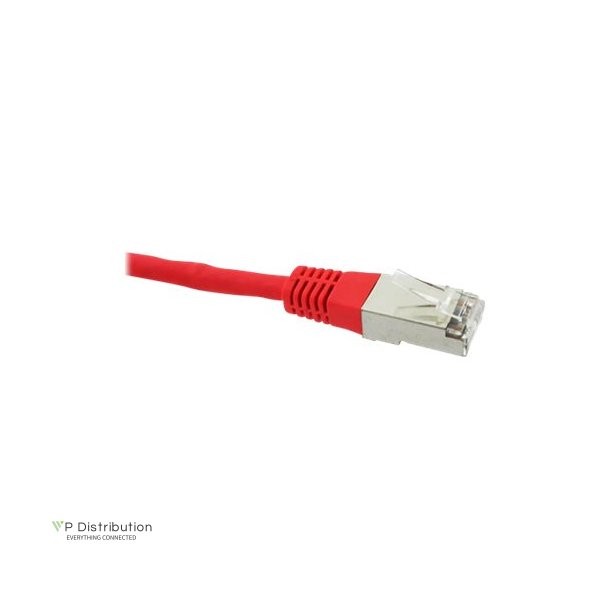 Black Box CAT6A S/FTP PATCH CABLE RED 3M