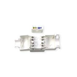 ROLINE C6A Super Slim Short Keystone, Toolless, 180, UTP