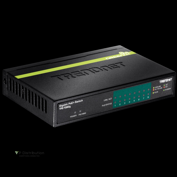 Trendnet 8-Port Gigabit PoE+ Switch (61W)