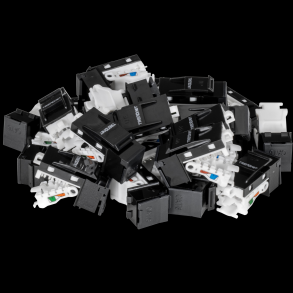 Trendnet 25 Pack Cat6 RJ-45 Keystone Jack, Black