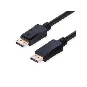 VALUE DisplayPort Cable v2.1, 10K, DP40 40G, DP-DP M/M, 1m
