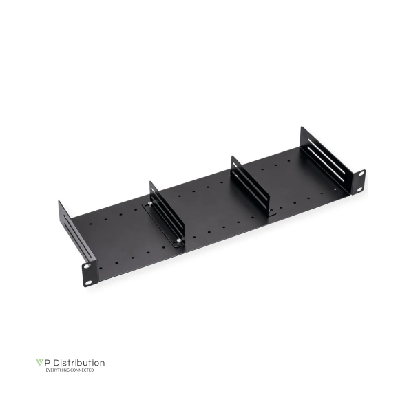 VALUE 19" Shelf Rack, 1U with 2 adjustable Divider
