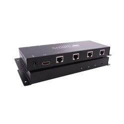 SmartAVI HDMI 4-Port Splitter/Extender Transmitter over Cat6 STP cables