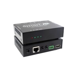 SmartAVI HDMI, Single-Head, IR, POE CAT5e/6  Transmitter, Includes: [HDX-ULT-TX, PS12V-3A]