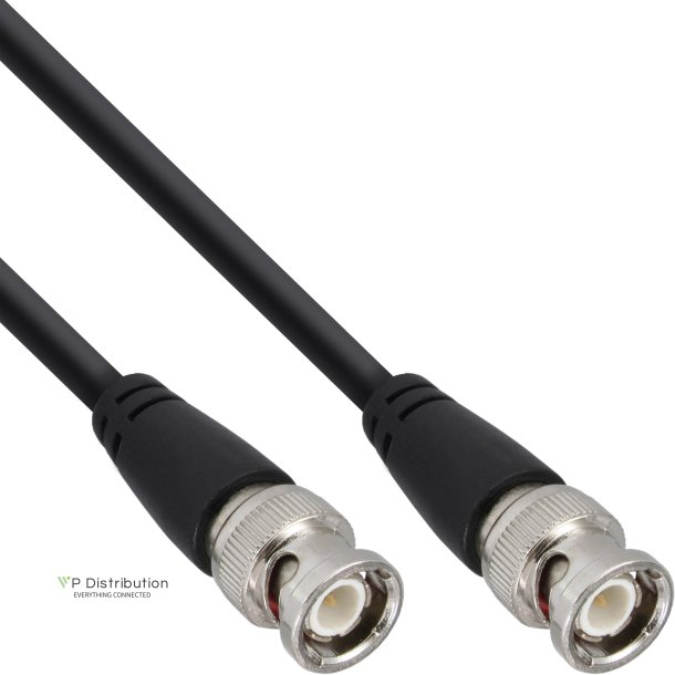 InLine&reg; BNC Video Cable RG59 75 Ohms 1m