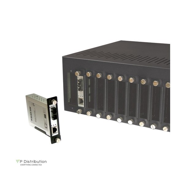 Black Box 16-Slot Chassis F/Media Conv