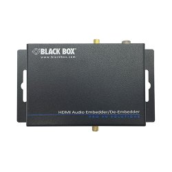 Black Box Audio Embedder And De-Embedder, Hdmi 2.0