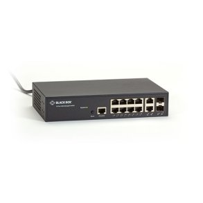 Black Box Gigabit Managed Switch 10 Port