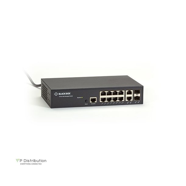 Black Box Gigabit Managed Switch 10 Port