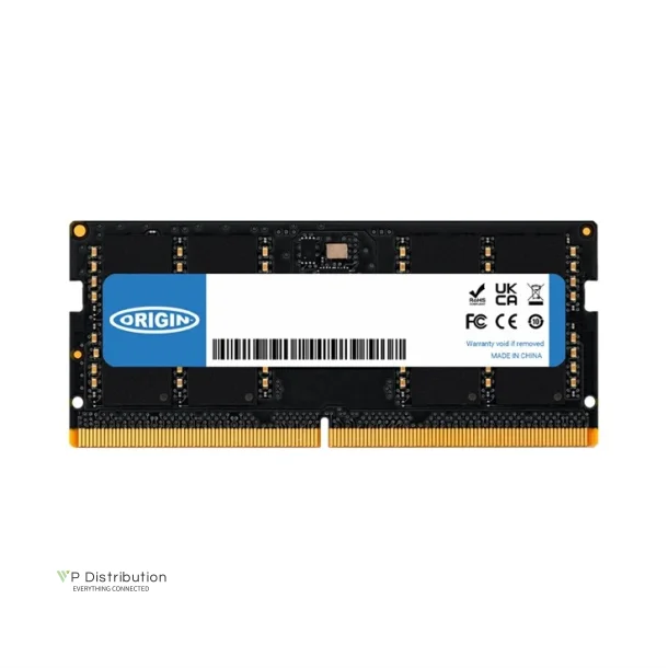 16GB DDR5 4800MHz SODIMM 1Rx8 Non-ECC 1.1V