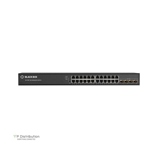 Black Box Gigabit Managed Switch 28 Port