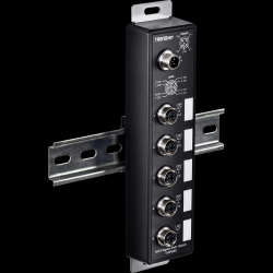 Trendnet 5-Port Industrial EN50155 M12 Gigabit PoE+ Railway Switch