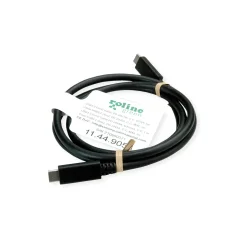 ROLINE GREEN USB3.2 Gen2 Cable, w. Emark PD 100W, C-C, M/M, 0.5m