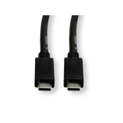 ROLINE GREEN USB3.2 Gen2 Cable, w. Emark PD 100W, C-C, M/M, 0.5m
