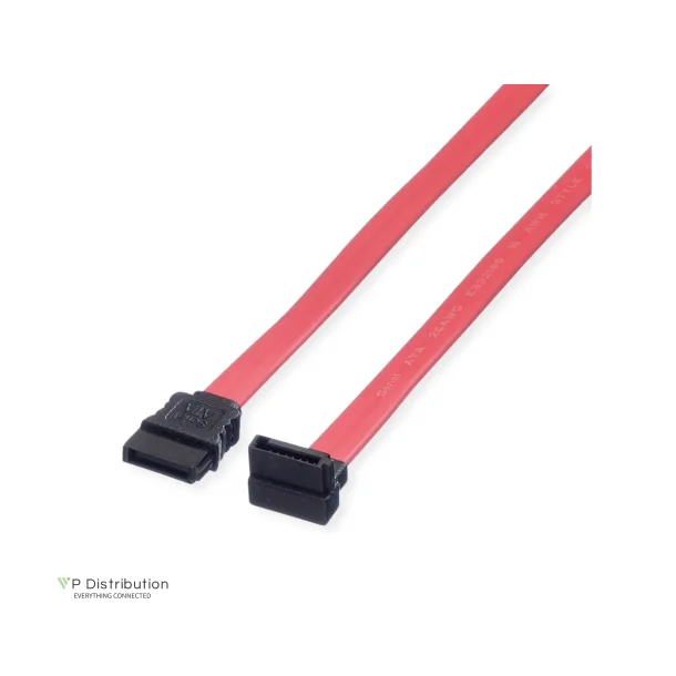 VALUE Internal SATA 3.0 Gbit/s Cable, angled, 0.5m