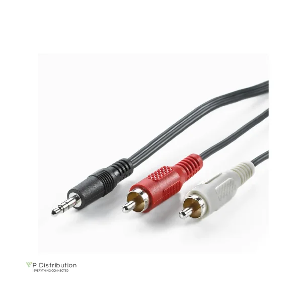 VALUE 3.5mm (M) - Cinch (2x M) Cable, 1.5m