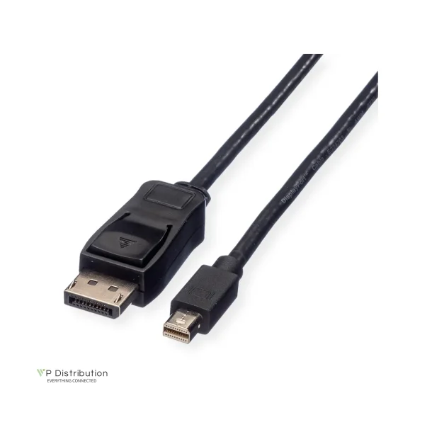 VALUE DisplayPort Cable, DP - Mini DP, M/M, 1m