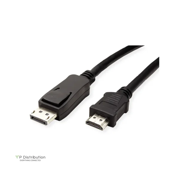 VALUE DisplayPort Cable, DP - HDTV, M/M, 1,5m