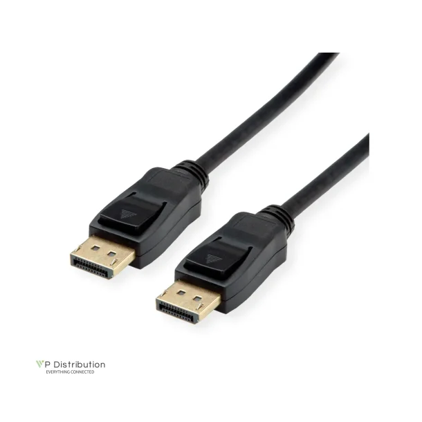 VALUE DisplayPort Cable, v1.4, DP - DP, M/M, 1.5m