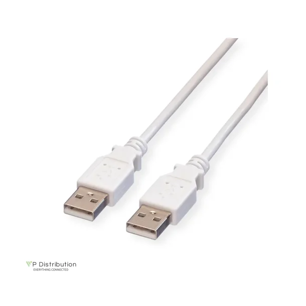 VALUE USB2.0 Cable, A - A, M/M, 0.8m