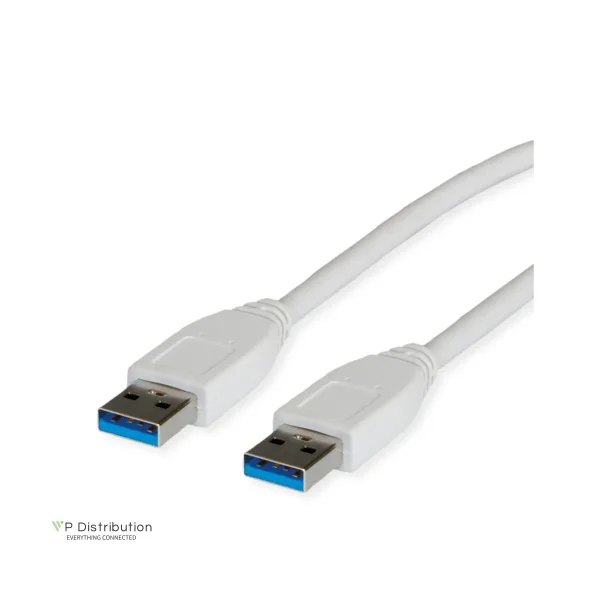 VALUE USB3.2 Gen1 Cable, A - A, M/M, 1.8m