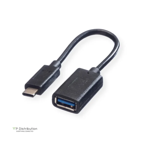 VALUE Cableadapter USB3.2 Gen1, C - A, M/F, OTG, 0.15m