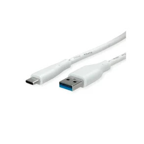 VALUE USB3.2 Gen1 Cable, A - C, M/M, white, 3m
