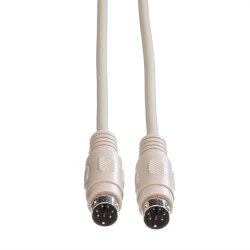 ROLINE PS/2 Cable, M - M, 1.8 m